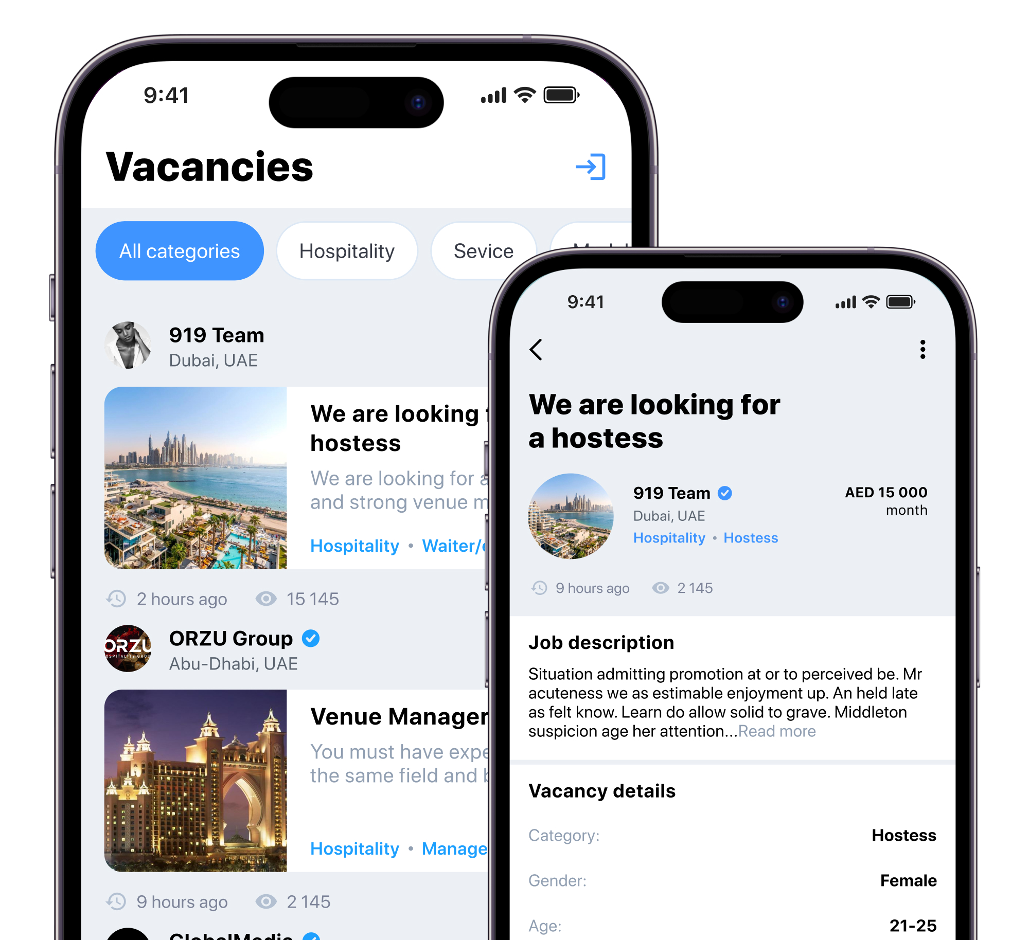 919 — Job Search App